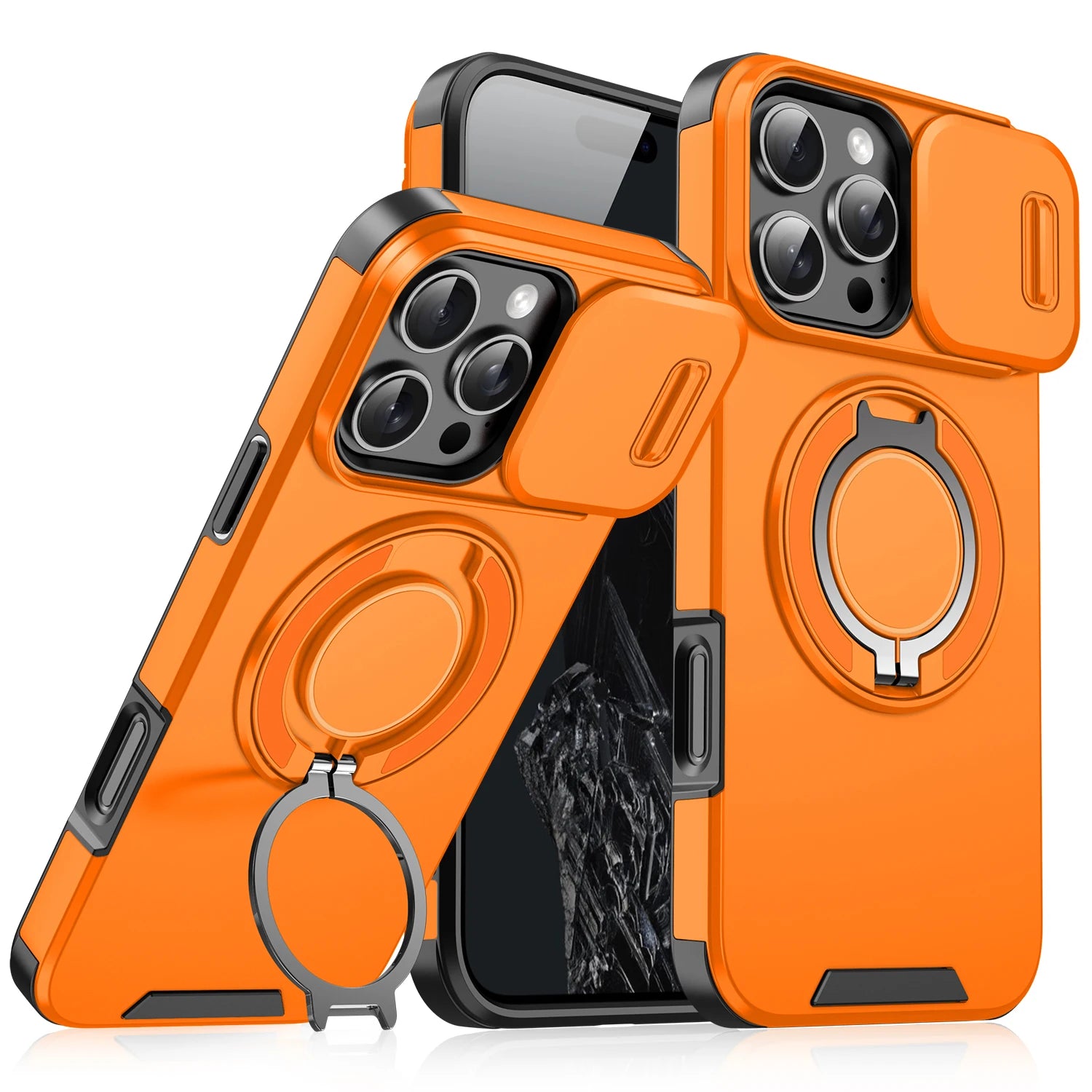 Luxury Magsafe Magnetic Wireless Charging Armor Case for iPhone 