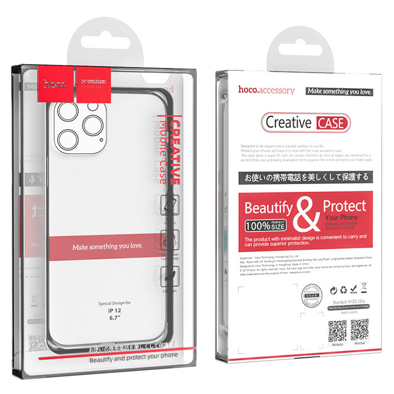 Crystal Clear TPU Phone Case - Ultimate Protection with High Purity Design