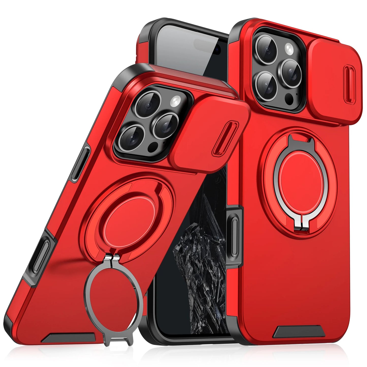 Luxury Magsafe Magnetic Wireless Charging Armor Case for iPhone 