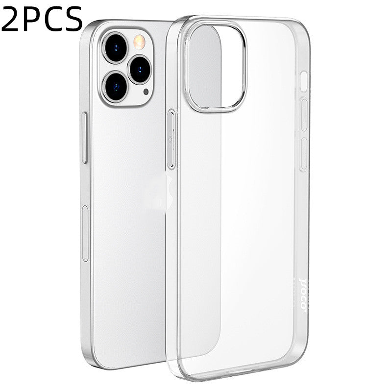 Crystal Clear TPU Phone Case - Ultimate Protection with High Purity Design
