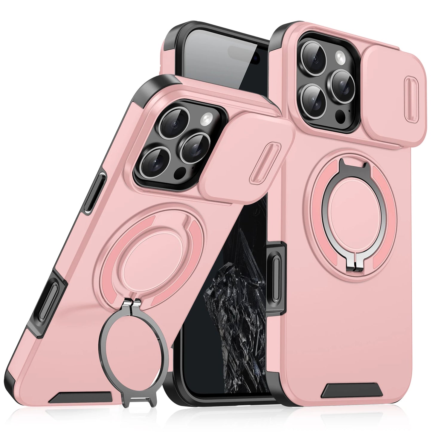 Luxury Magsafe Magnetic Wireless Charging Armor Case for iPhone 