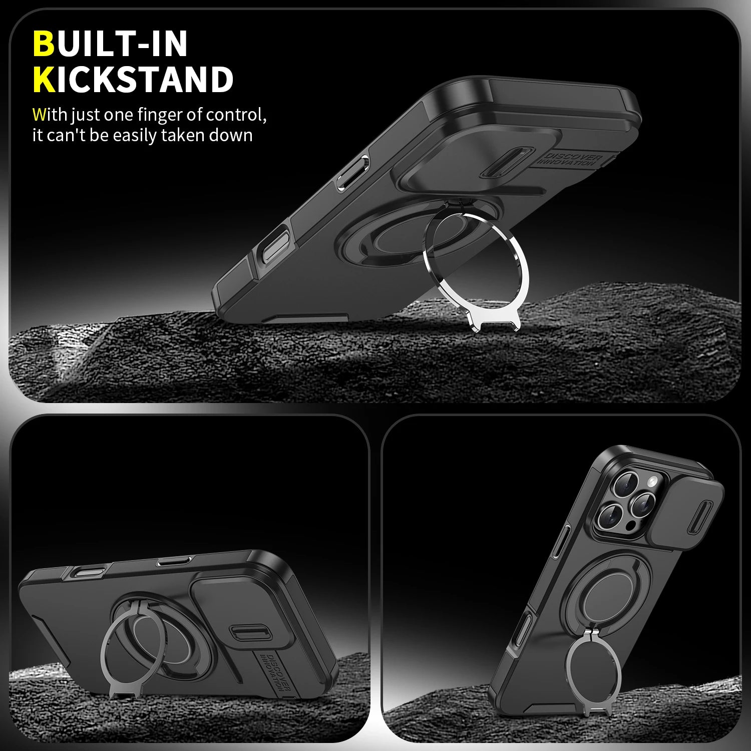 Luxury Magsafe Magnetic Wireless Charging Armor Case for iPhone 